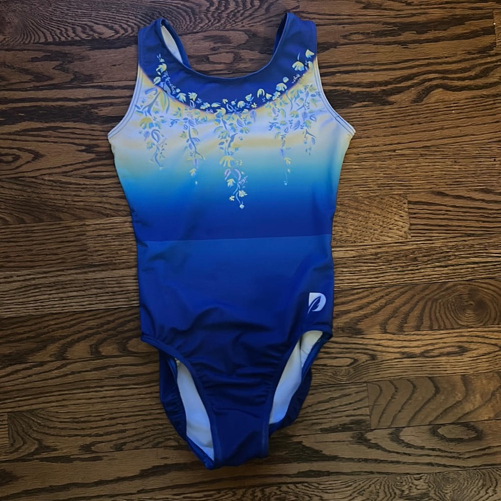 Dream leotards blue floral